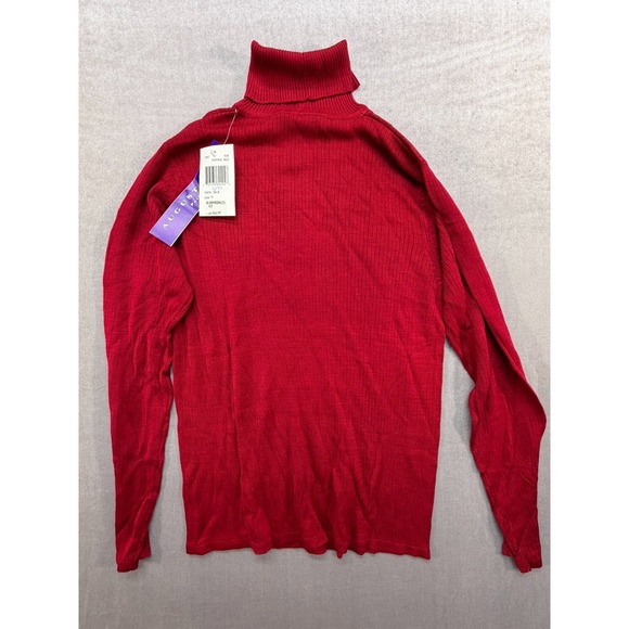 Bloomingdale's Sweaters - New Women Bloomingdales 100% August Silk Long Sleeve Sweater Turtleneck Size P
